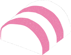 かまぼこのイラスト