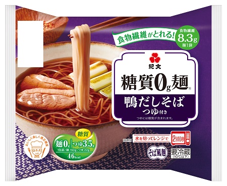 0g麺鴨だしそば