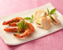 えびのエスニック焼き＆ほたてのゆずこしょう焼き