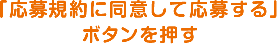 「応募規約に同意して応募する」ボタンを押す